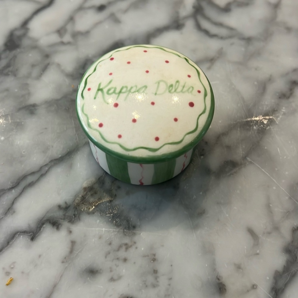 Kappa Delta jewelery case
